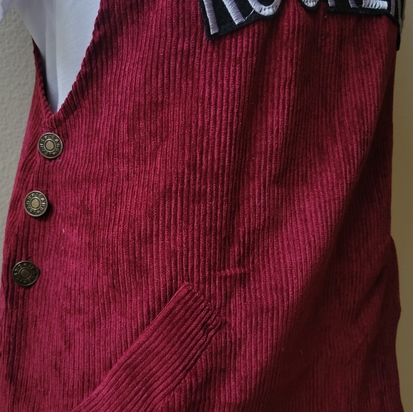 Rockers Velvet Ribbed Dress - Picture 3 of 9